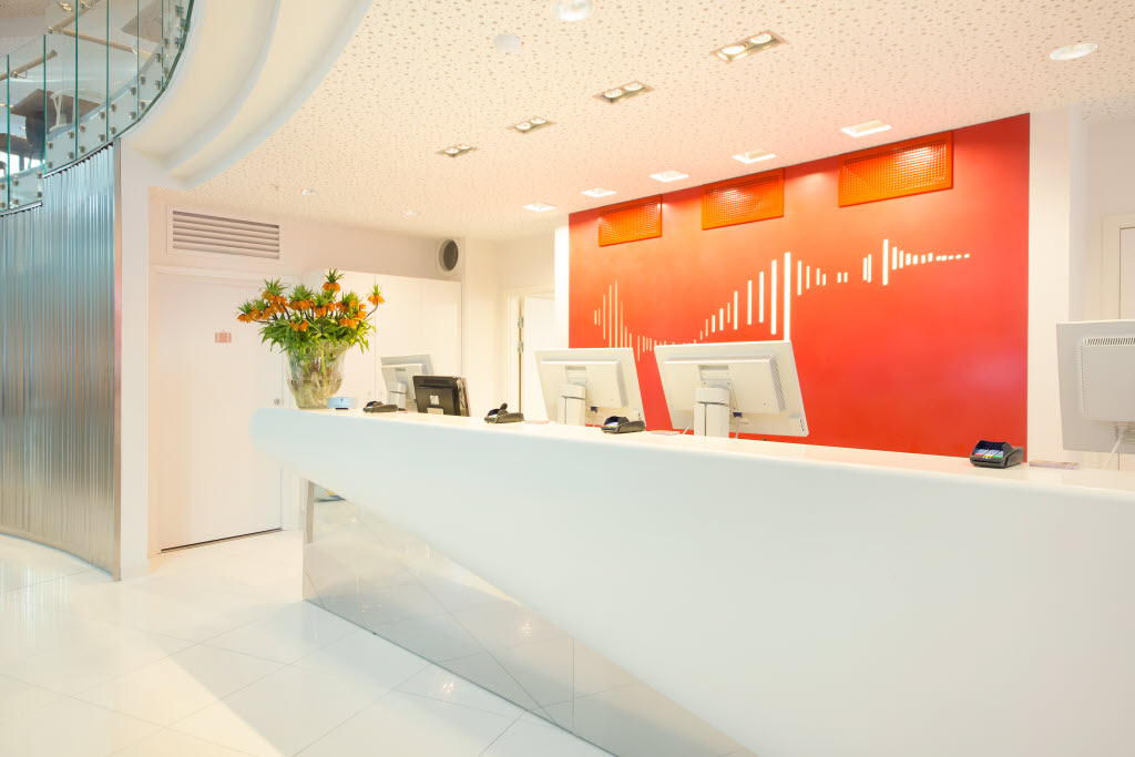 Photo by: Tord-Erik Andresen
Scandic Ornen, front desk, reception, lobby